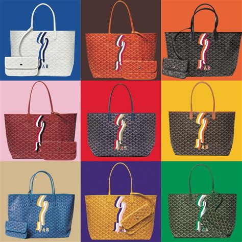 personalized goyard|goyard bag personalization guide.